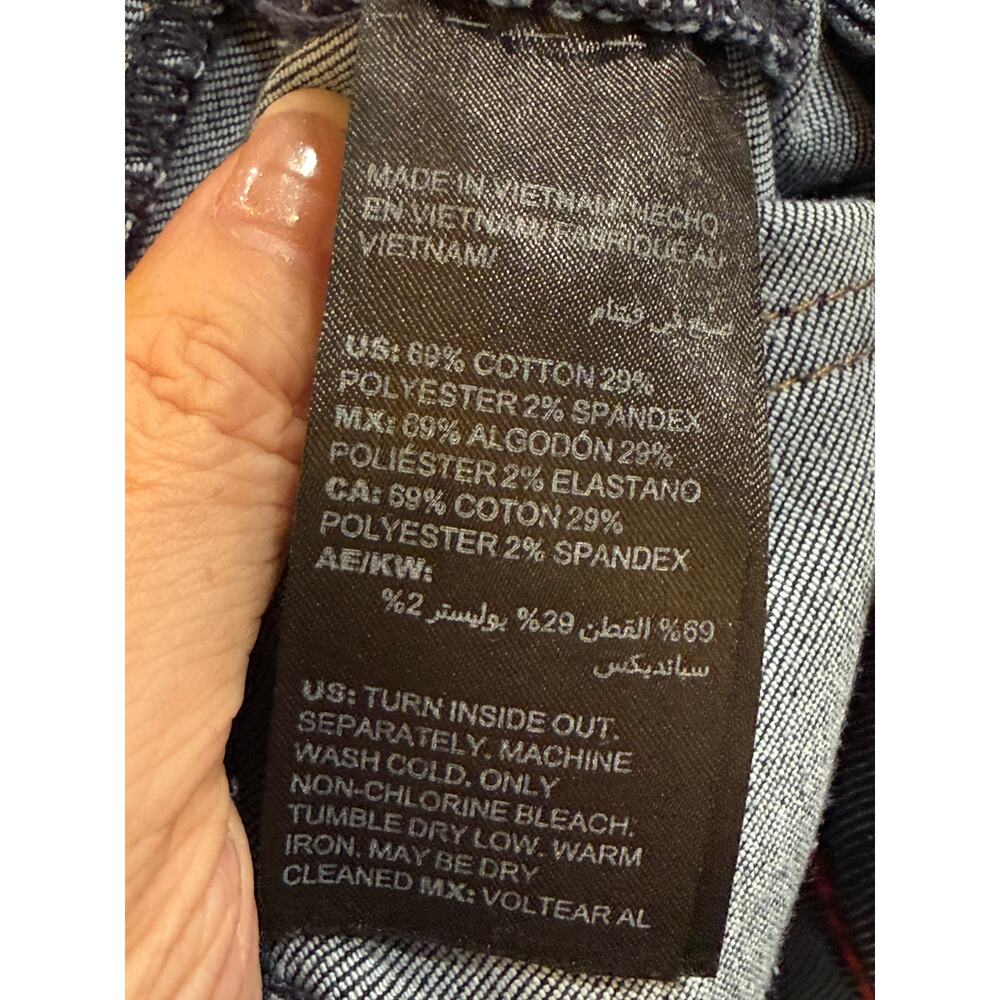 WHBM The Jegging Dark Wash Skinny Stretch Jegging Jeans Petite Size 0P 💙🖤💙 - Picture 13 of 14